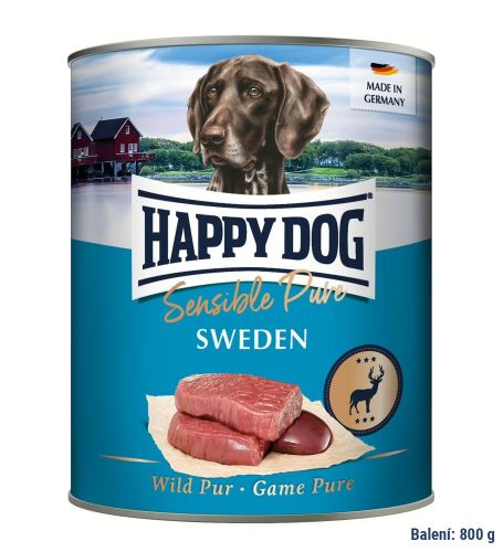 Happy Dog Wild Pur Sweden divina 400 g